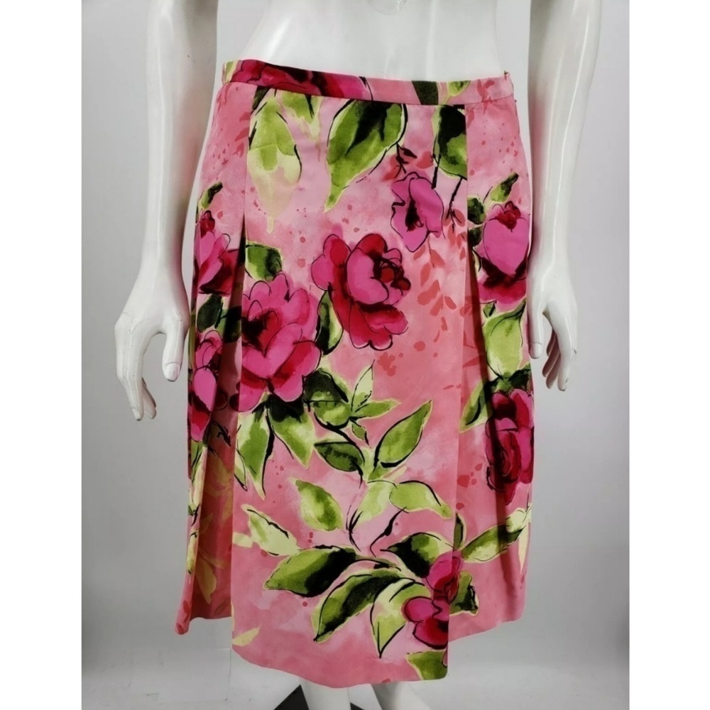 Moschino Cheap and Chic Pink Floral Skirt
